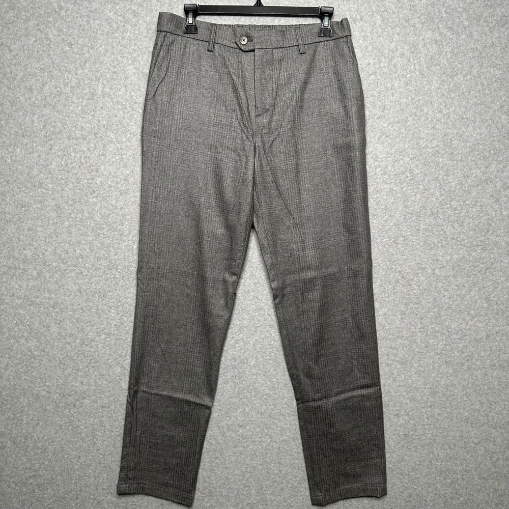 Marco Pescarolo Napoli EVO Grey Cashmere Blend Tapered Trousers Mens IT 48 US 32